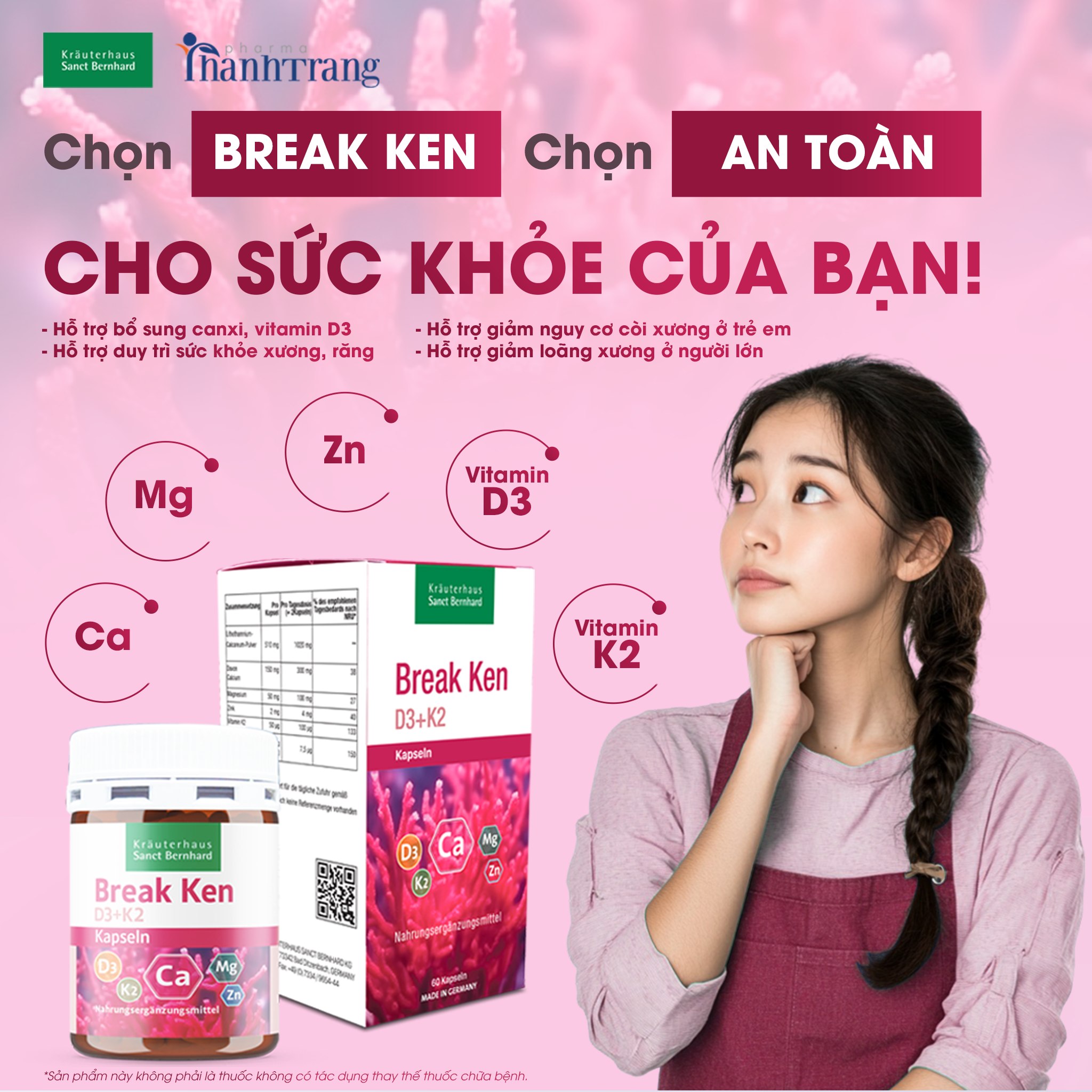 Hỗ trợ giảm còi xương ở trẻ