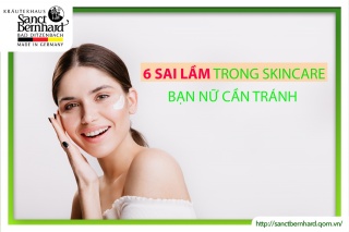 SAI LẦM TRONG SKINCARE BẠN NỮ CẦN TRÁNH