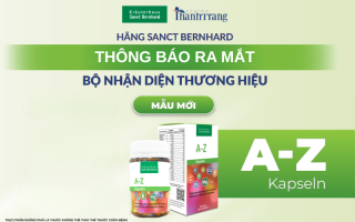 A–Z KAPSELN SANCT BERNHARD RA MẮT BỘ NHẬN DIỆN THƯƠNG HIỆU MẪU MỚI
