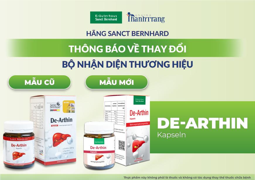 Bộ nhận diện thương hiệu mẫu mới của De Arthin
