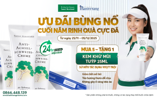 Khởi đầu mùa lễ hội: Ưu đãi lớn Black Friday 2025 – Mua 5 Tặng 1 kem khử mùi từ Thanh Trang Pharma