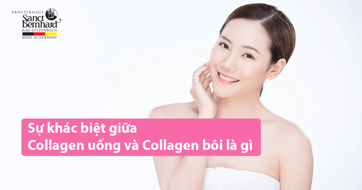 Sự khác biệt giữa Collagen uống và Collagen bôi là gì?