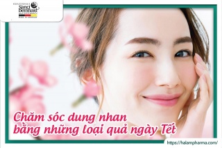 CHĂM SÓC DUNG NHAN BẰNG NHỮNG LOẠI QUẢ NGÀY TẾT