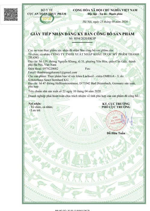 Lachsoil Extra Omega 3 - 60 viên