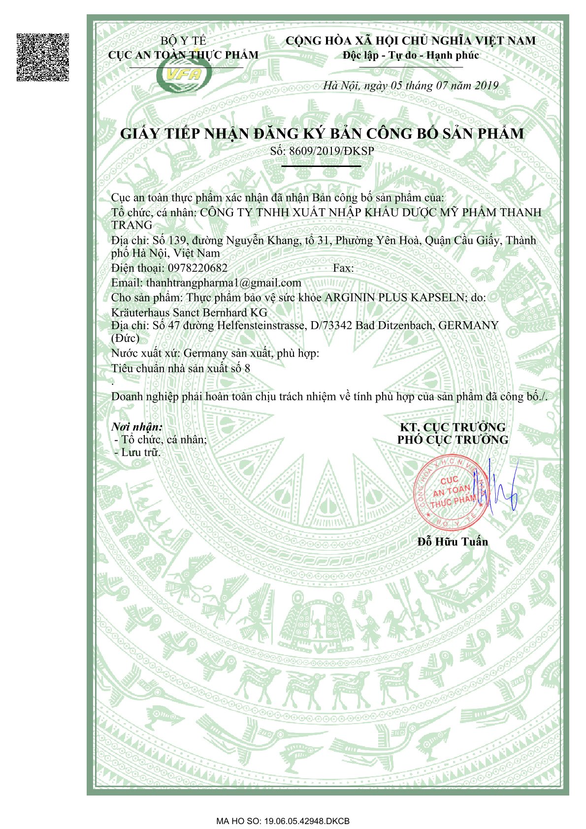 ARGININ PLUS 60 viên