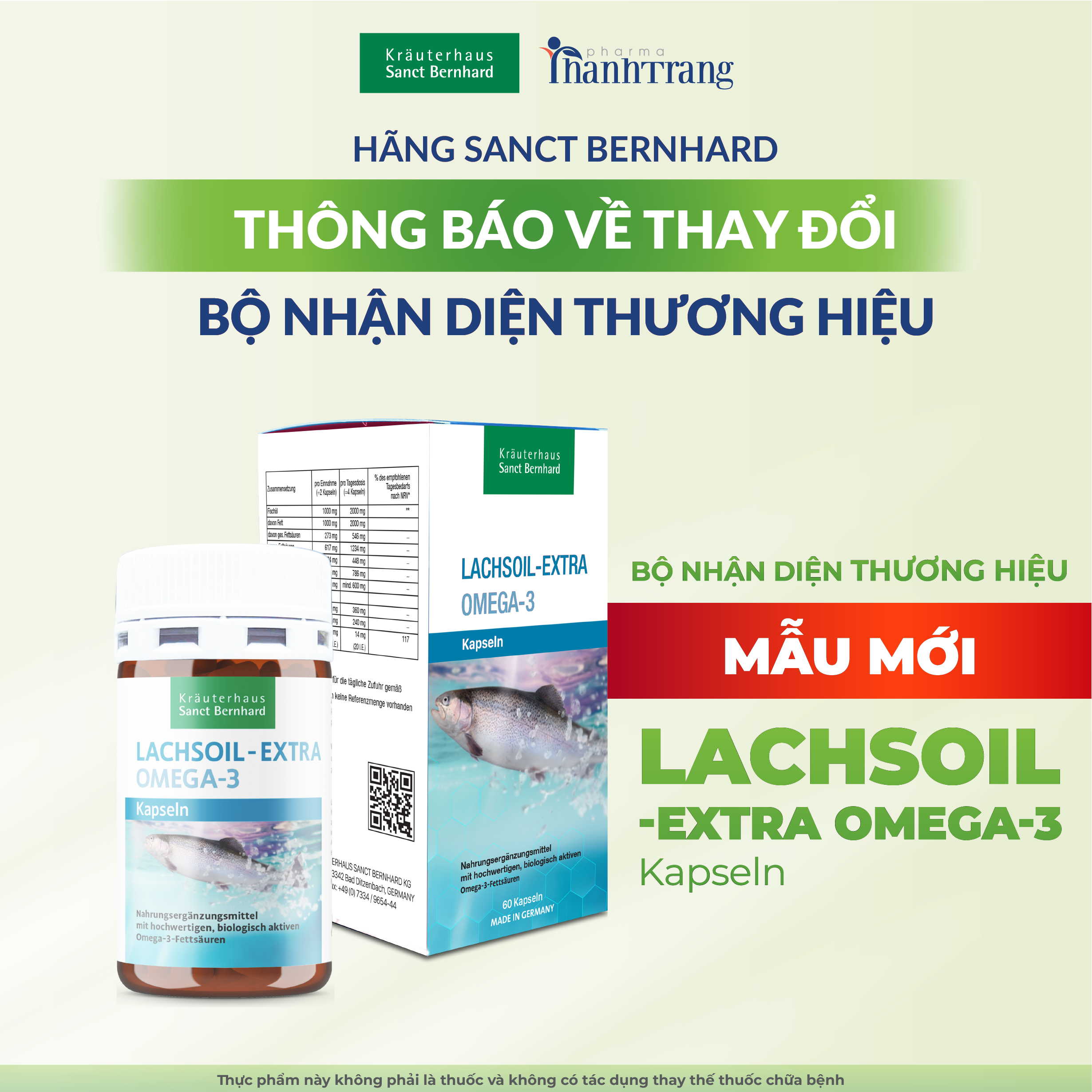 Lachsoil Extra Omega 3 - 60 viên