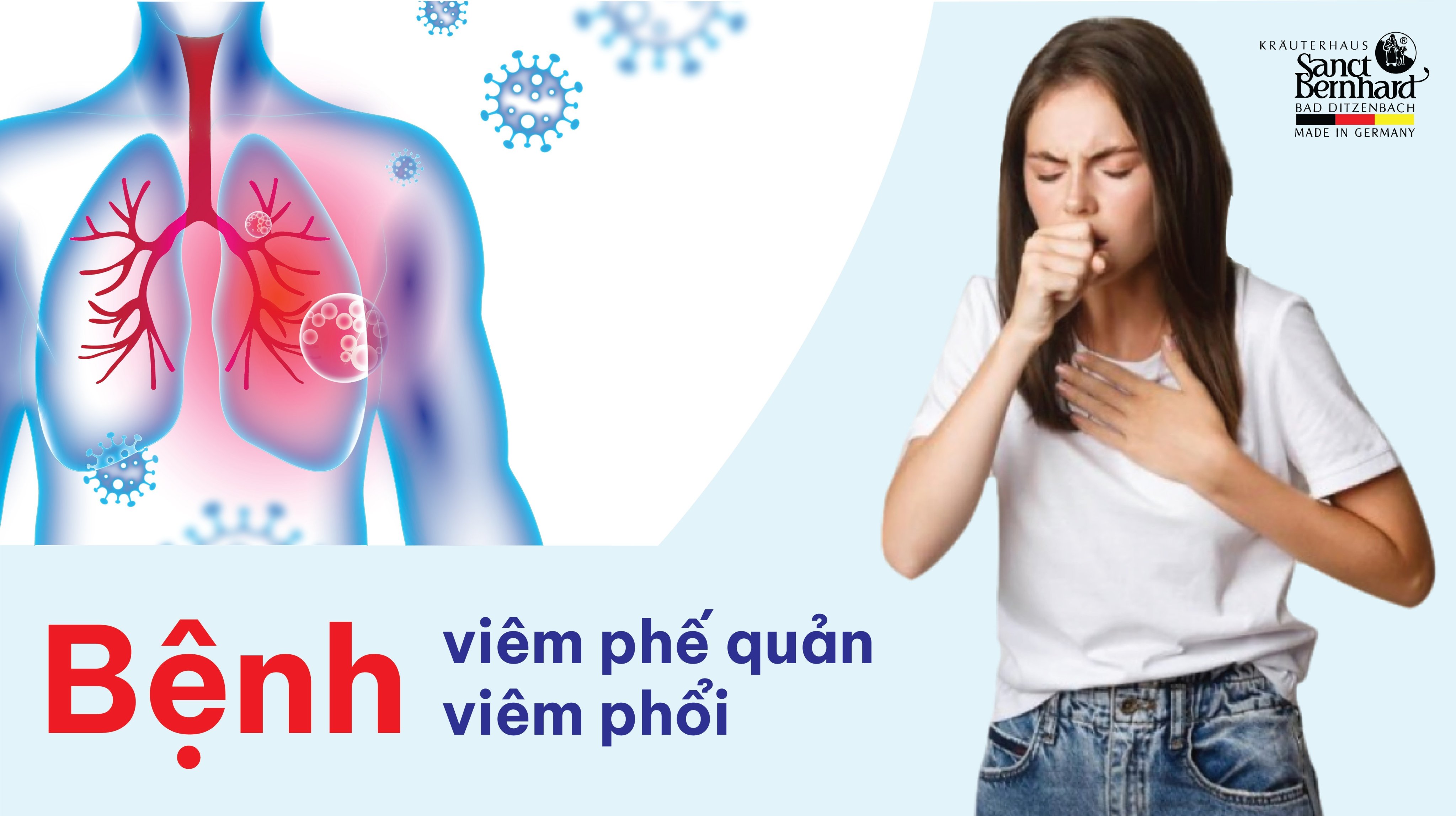 Viêm phế quản- viêm phổi gia tăng đột biến