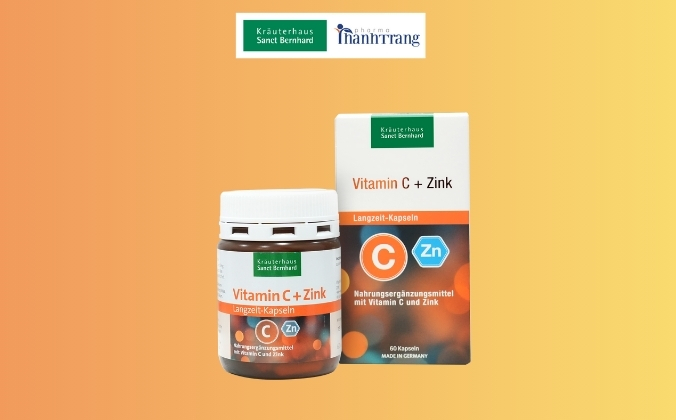 VITAMIN C-ZINK SANCT BERNHARD RA MẮT BỘ NHẬN DIỆN THƯƠNG HIỆU MỚI